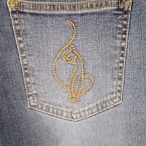Vintage 90s Y2K  Baby Phat Jeans Size 5 - Picture 13 of 16